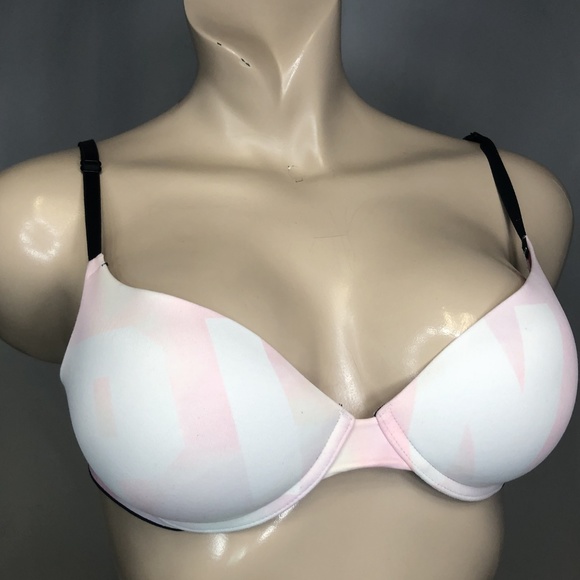 Victoria Secret by Pink Padded Logo Push Up Bra 🛍 - Picture 2 of 6